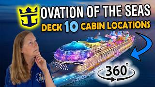 360° Walkthrough: Ovation of the Seas Deck 10 Cabin | Step Inside!