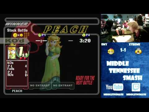 Emy (Fox, Peach) vs Xtreme (Shiek)