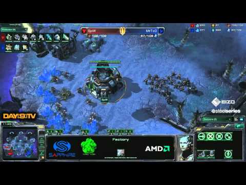 ToD (P) vs Sjow (T) G3 Dreamhack Winter Group 7 - Day 2