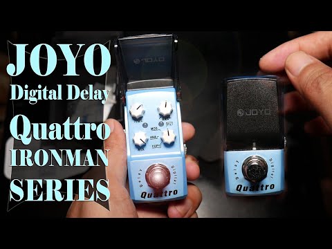 GAK NYANGKA Suaranya Bakal Sekeren ini | DIGITAL DELAY MINI PEDAL JOYO QUATTRO IRONMAN Series