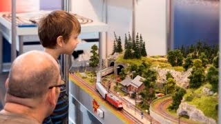 preview picture of video 'Faszination Modellbahn Sinsheim 2015 - die Spezialistenmesse rund um die Modelleisenbahn'