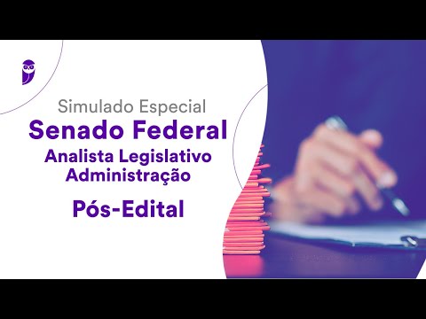 Simulado Especial Senado Federal – Analista Legislativo – Administração – Pós-Edital – Correção