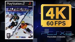 Alpine Ski Racing 2007 | PS2 (PCSX2) | 4K UHD