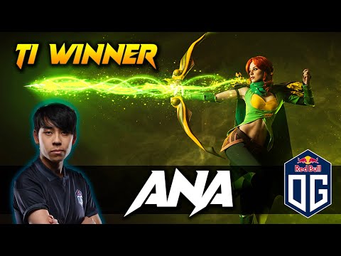 OG.ana WR with Forev Pudge - TI WINNER - Dota 2 Pro Gameplay [Watch & Learn]