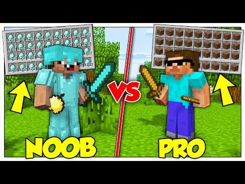 NOOB RICCO CONTRO PRO POVERO! - Minecraft ITA