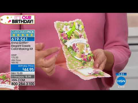HSN | Anna Griffin Paper Crafting Celebration 07.11.2018 - 10 AM