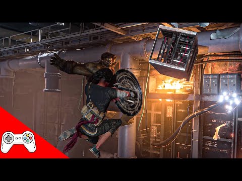 Marvel's Avengers Hulk CHASES Ms Marvel Scene (2021)