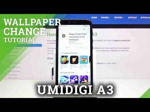 How Download Live Wallpaper – Magic Fluids Wallpaper on UMIDIGI A3