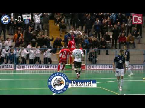 Calcio a 5, Serie A: Cioli Cogianco - Latina, highlights e interviste