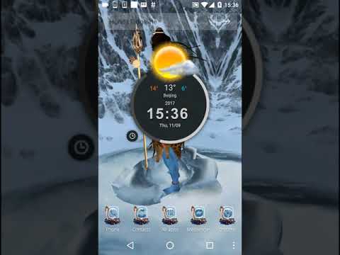 Lord Shiva 3D Launcher Theme Video