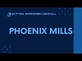 Phoenix Mills Q1 FY23 24 Earnings Conference Call