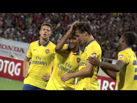 Arsenal Tour 2013 - Day 6 - The Running Man returns!