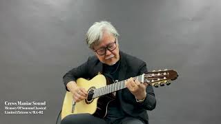 Video thumbnail for 【アコースティック・ギター・ブック57】Crews Maniac Sound Memory Of Sonoma Classical Limited Ziricote by acguitarbook
