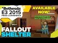 FALLOUT SHELTER Gameplay Demo - E3 2015 Bethesda.