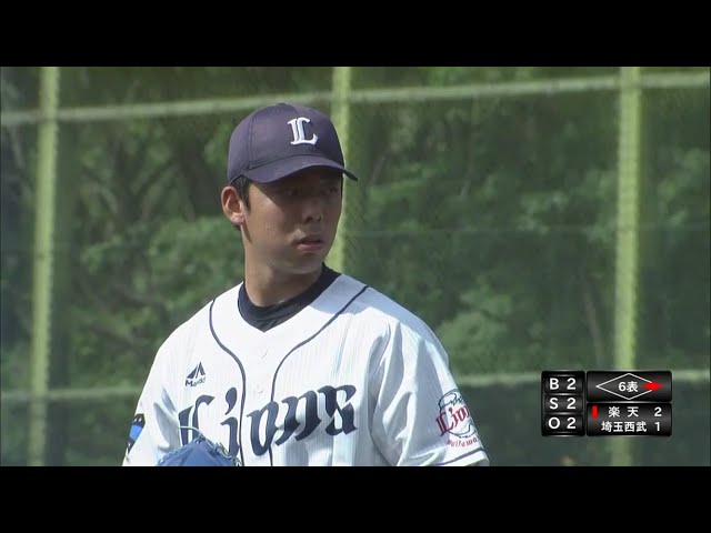 【ファーム】ライオンズ・本田がイニング3三振を奪う!! 2017/7/17 L-E(ファーム)