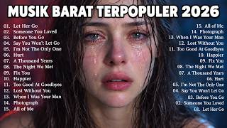 Download lagu FULL ALBUM Lagu Barat Hits 2026 🚀💔 Lagu Viral TikTok & Terbaru Paling Enak Didengar mp3