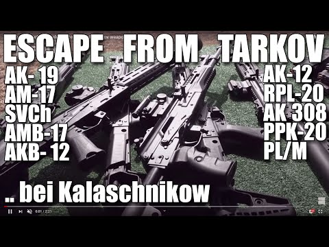 Tarkov Entwickler beim Kalaschnikow Konzern, Waffen Analyse