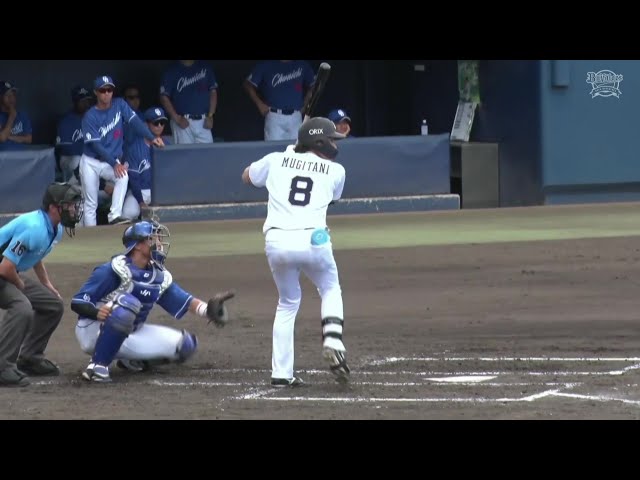 【ファーム】2試合連続タイムリー!! バファローズ・麦谷祐介の一打で点差を縮める!! 2025年7月10日 オリックス・バファローズ 対 中日ドラゴンズ