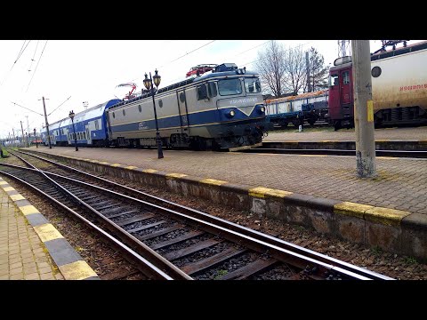 EA912 sosește în Stația Suceava cu Trenul R5411 Adjud Suceava Nord 18.04.2021