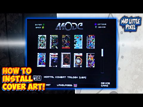 Terraonion MODE - How To Install Cover Art Database On Sega Saturn Or Dreamcast!