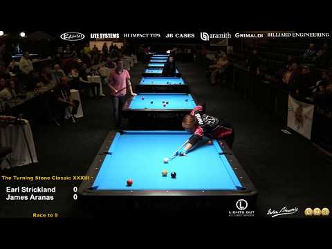 Turning Stone Classic XXXIII - Earl Strickland vs James Aranas