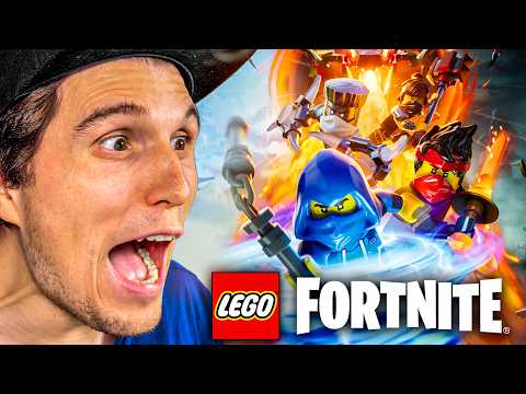 Ich spiele zum ersten Mal das NEUE LEGO Fortnite Odyssey: NINJAGO - Aufstieg des Ninja