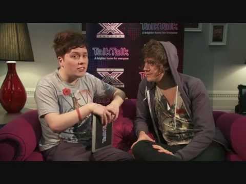 James interviews Frankie Cocozza