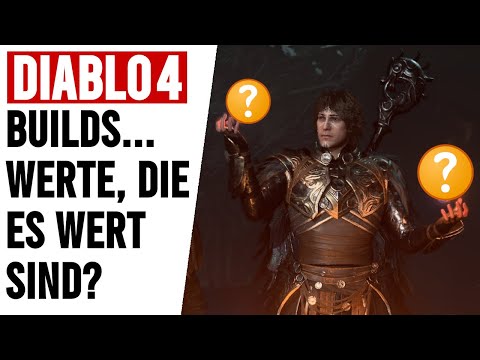 DIABLO 4 - WERTE erklärt! GLÜCKSTREFFER, Überwältigen, STÄHLUNG 💪