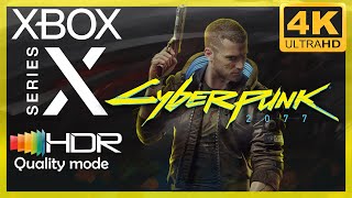 [4K/HDR] Cyberpunk 2077 (Patch 1.04/Quality Mode) / Xbox Series X Gameplay