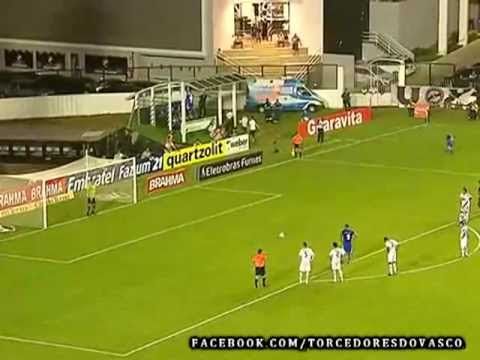 Gols de Vasco 3x0 Volta Redonda - Taça Guanabara - 15/02/12