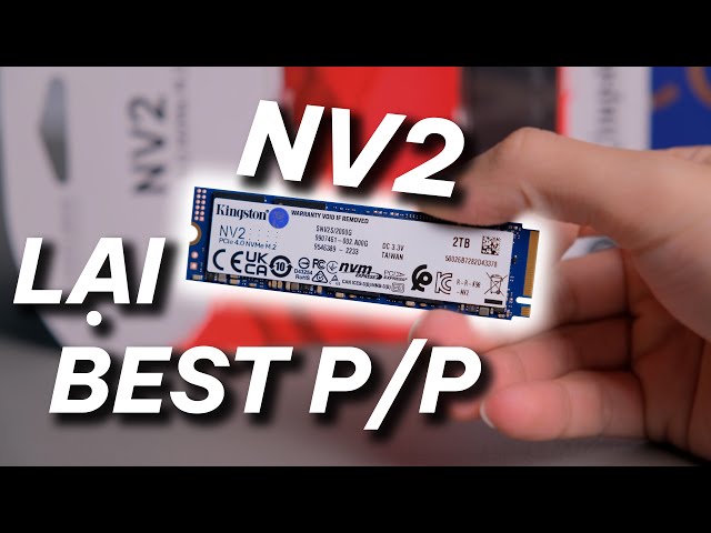 Ổ cứng SSD Kingston NV2 1TB PCIe 4.0 x4 NVMe M.2 (SNV2S/1000G)