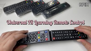 Review! BPIR Air Mouse Universal IR Learning TV Remote Control