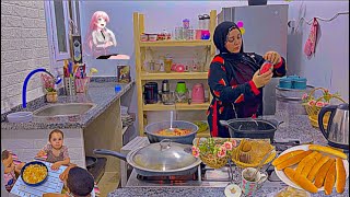 آن الآوان ادخل المطبخ واعمل لاولادي لقمه يتعشوا بيها قبل مايناموا????????????????????