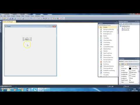 Microsoft Visual Basic Tutorial 1 The Toolbox Feature