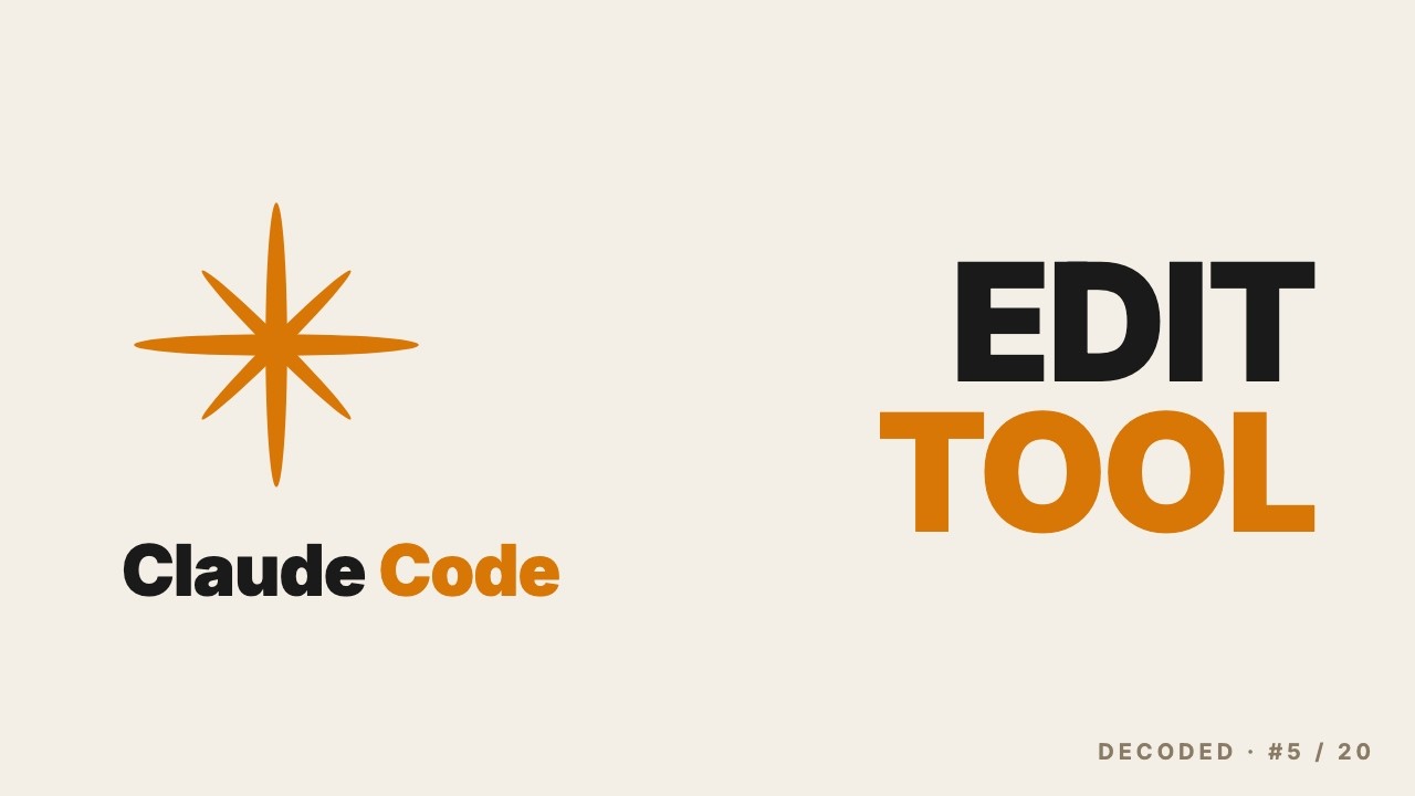 Claude Code Decoded #5 — The Edit Tool: Why It Uses old_string, Not Patches