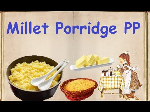 Millet Porridge PP / Book of recipes / Bon Appetit