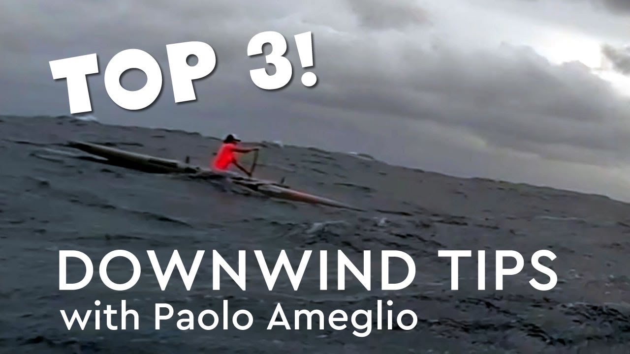 Top 3 Downwinding Tips with Paolo Ameglio, plus helpful info about paddle training and Paddle Ninja