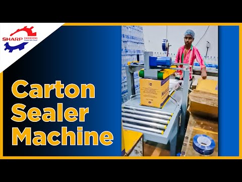 Carton Sealer Machine For Very Small Cartons