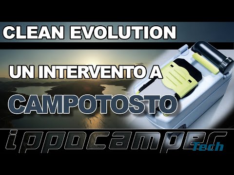 Maceratore Clean Evolution su cassetta Dometic - un intervento a Campotosto