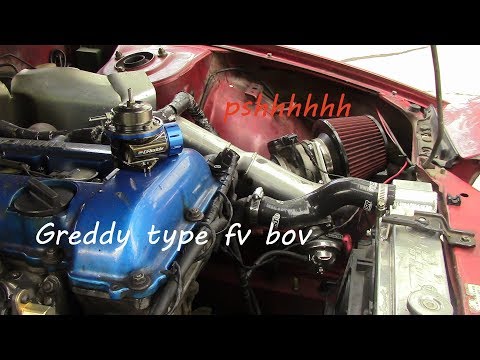 Installing a Greddy Type FV BOV on my sr20det 240sx