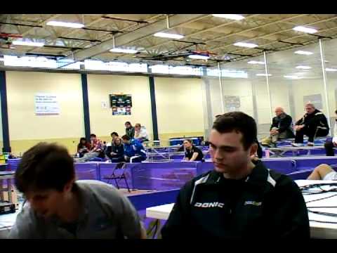 Interview with Pierre-Luc Hinse (Ottawa) - 2011 College Table Tennis Championships