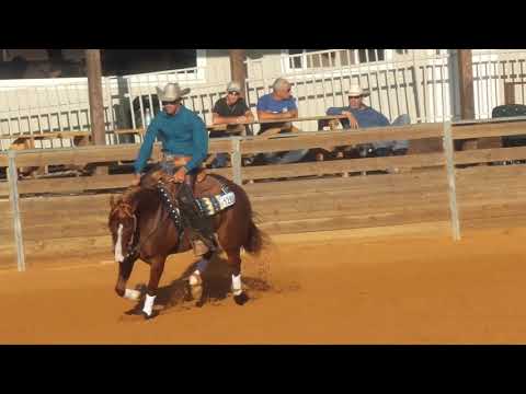Lior Dubovski with Ak Box of Diamonds IEF#4 Pre Futurity 2018 Sharona