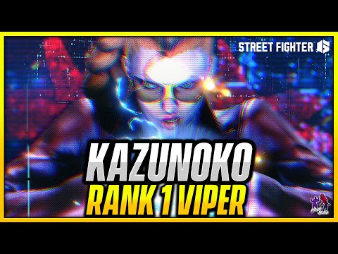 SF6 ▰ KAZUNOKO Surpassed Punk C.VIPER AND Hit Rank #1  💥 | Street Fighter 6 High-Level Gameplay