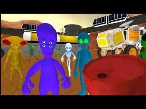 Neighbor aliens mars adventure  jumscare and the end