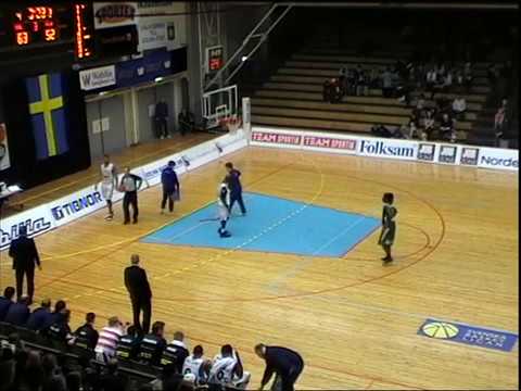 Solna Vikings vs. Plannja Basket 2008 Semi Final Game 3 3/4