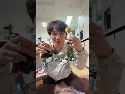 와이프 몰래 피규어 언박싱 하기
