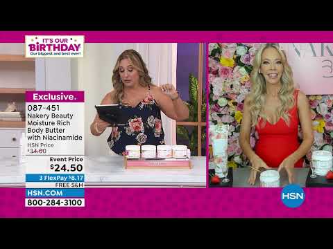 Nakery Beauty Ros   Romance Body Butter