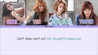 Melody Day - Speed Up [Eng/Rom/Han] Picture + Color Coded HD