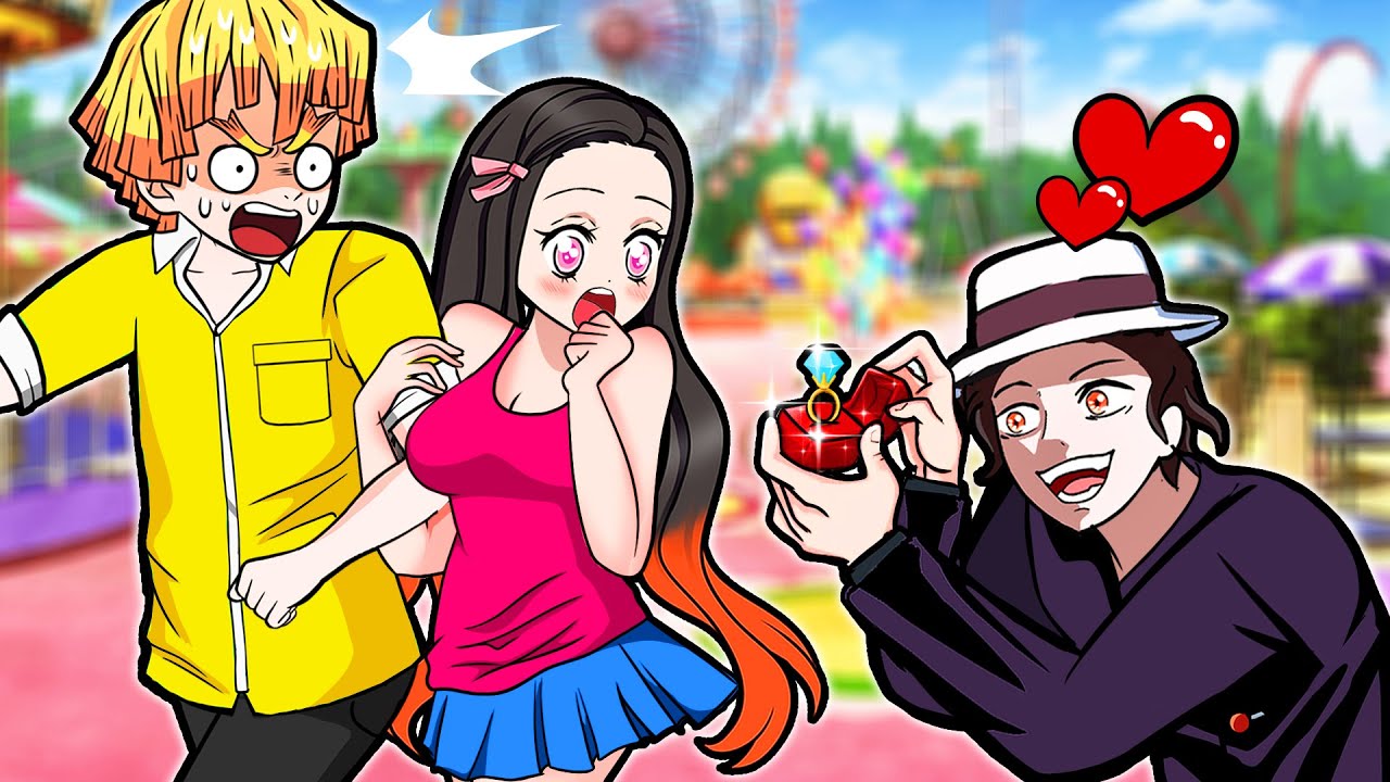 【鬼滅の刃漫画】💍ムザンが禰豆子にプロポーズ💖  【鬼滅の刃】Paper Kimetsu No Yaiba