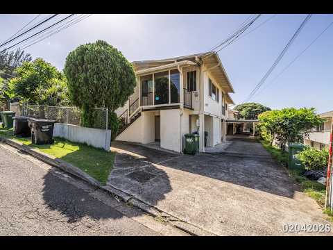 $2400 / 2 Bed / 1 Bath / 2 Parking IN KALIHI property video